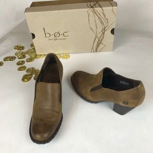 Born Concept BOC Gertrude Leather Ankle Boots